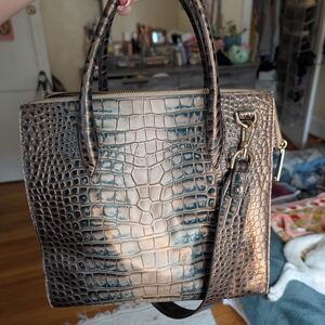 Brahmin Caroline Petrol Magnus